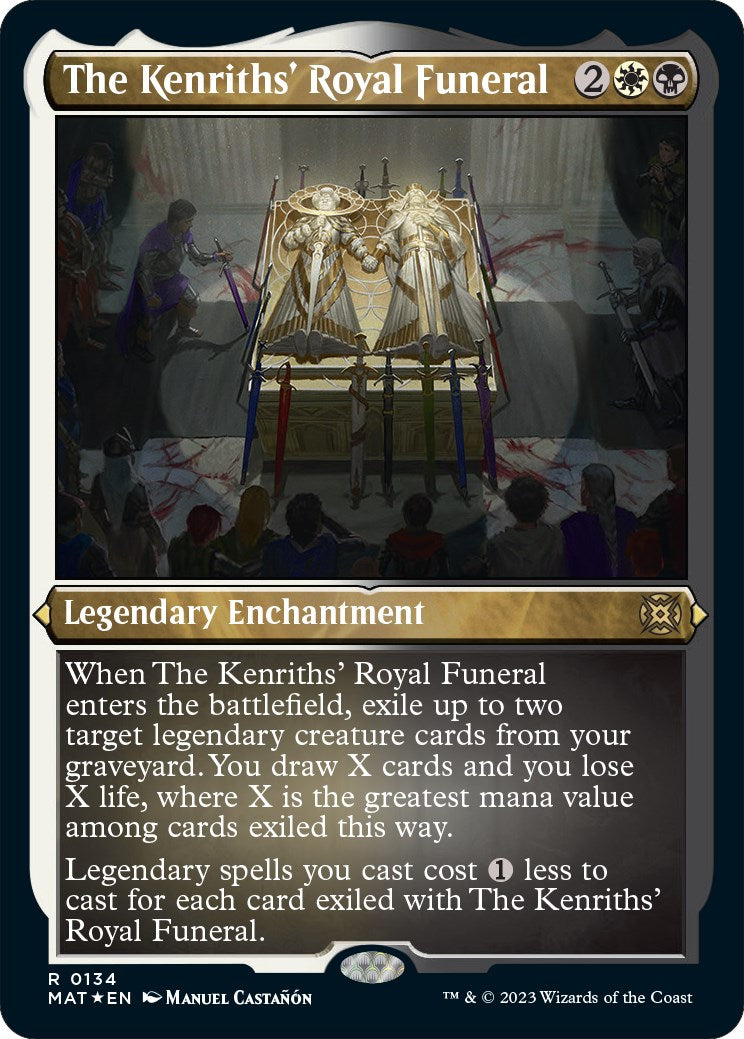 The Kenriths' Royal Funeral (Foil Etched)