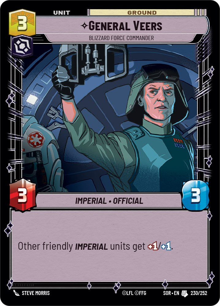General Veers - Blizzard Force Commander