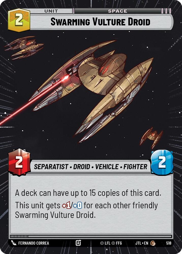 Swarming Vulture Droid (Hyperspace)
