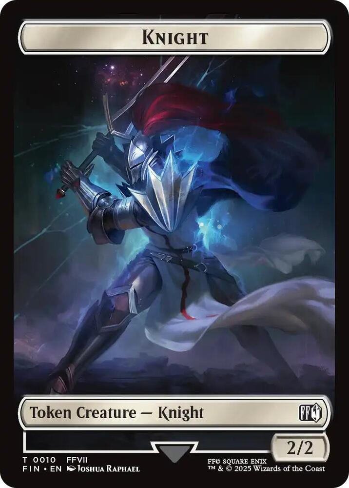Hero (0002) // Knight Double-Sided Token (Back)