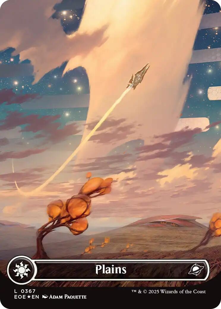 Plains (0367) (Borderless) (Galaxy Foil)