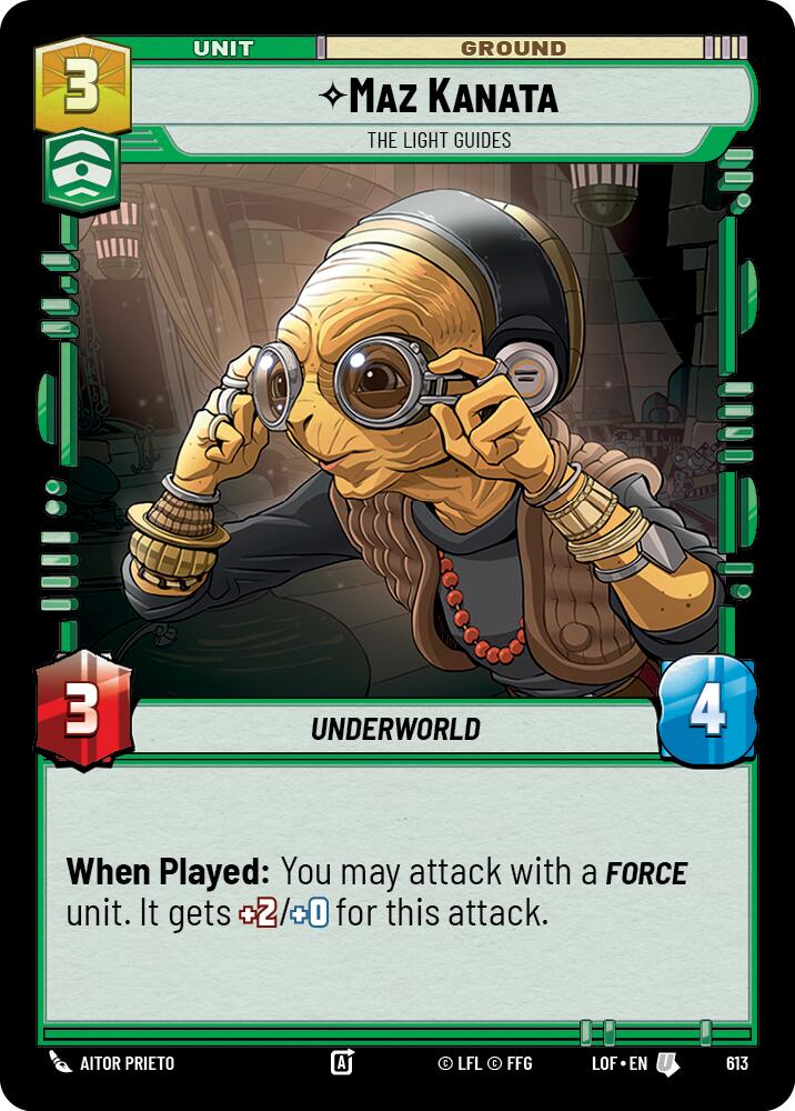 Maz Kanata - The Light Guides (Foil)