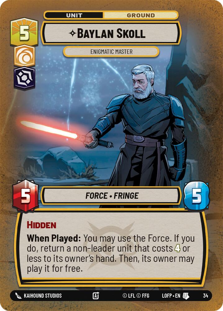 Baylan Skoll - Enigmatic Master (Foil)