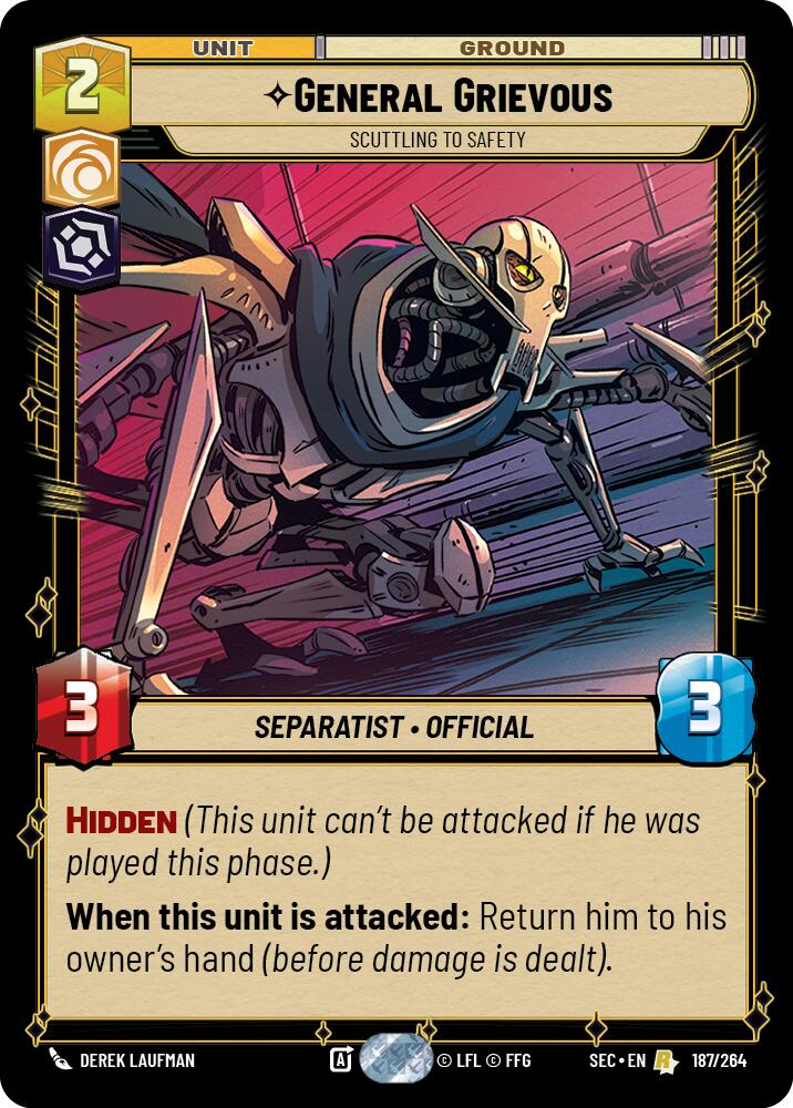 General Grievous - Scuttling to Safety