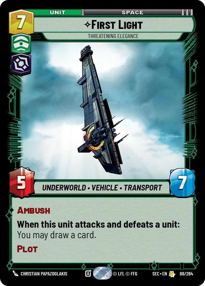 First Light - Threatening Elegance