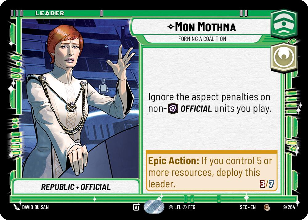 Mon Mothma - Forming a Coalition