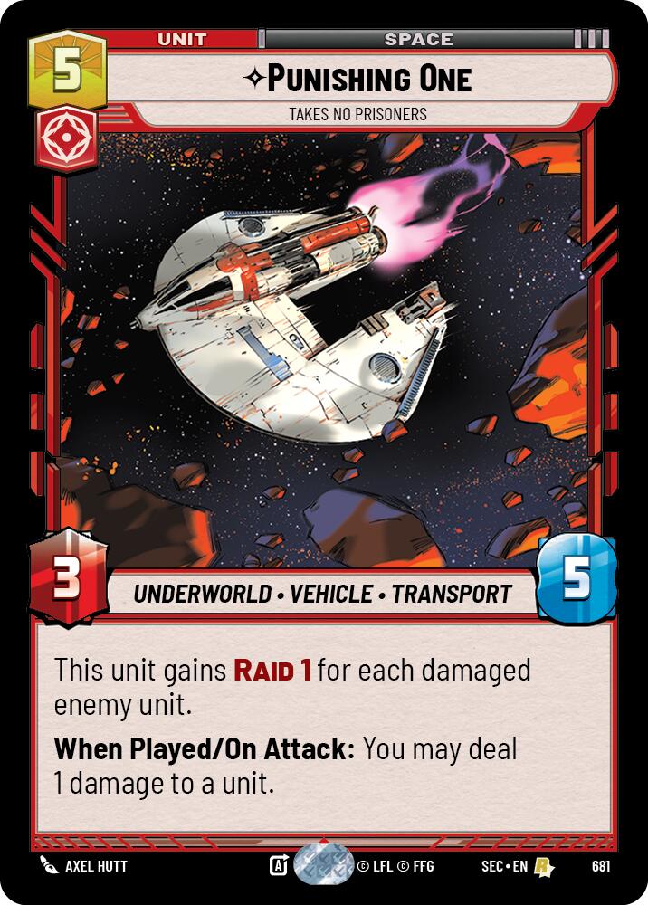 Punishing One - Takes No Prisoners (Foil)