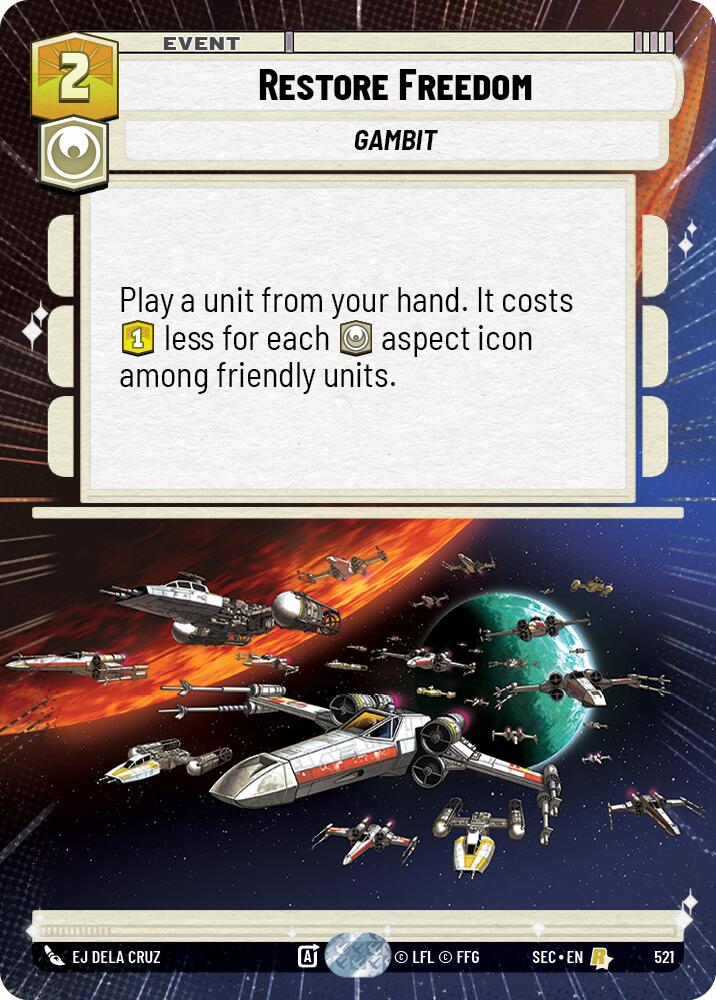 Restore Freedom (Hyperspace)