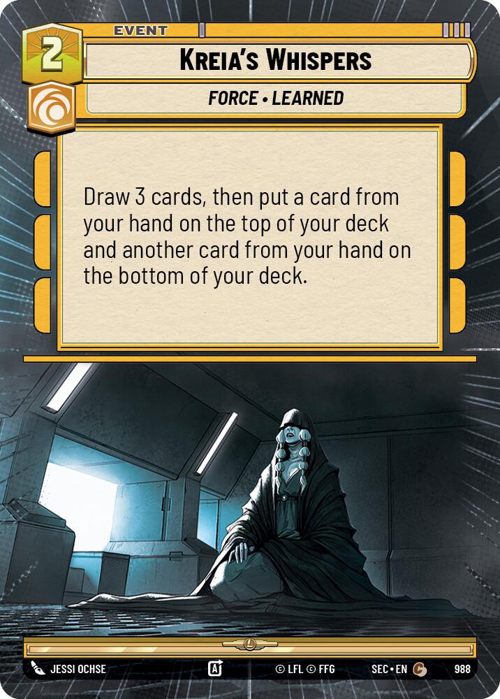 Kreia's Whispers (Hyperspace Foil)