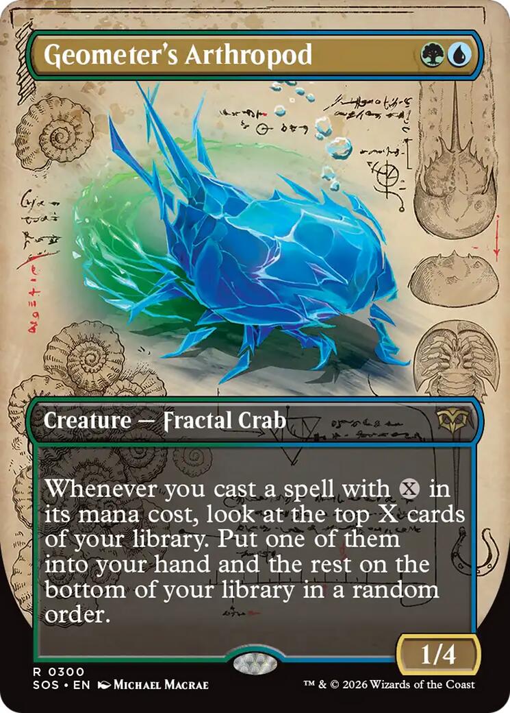 Geometer's Arthropod (Borderless)