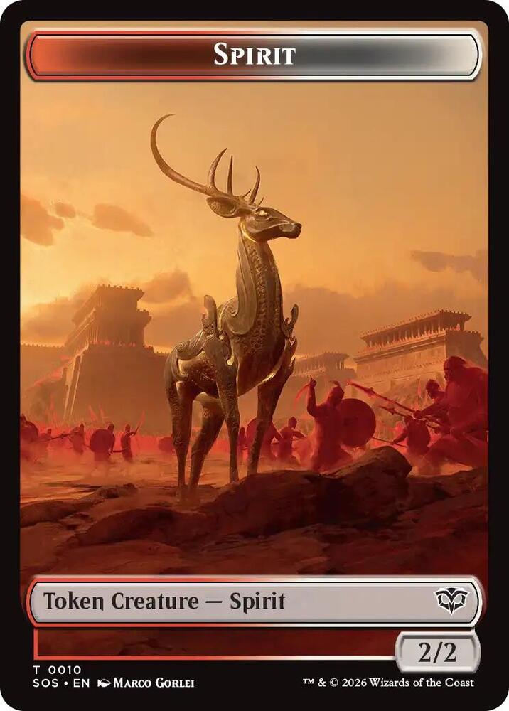 Fractal (0004) // Spirit (0010) Double-Sided Token (Back)