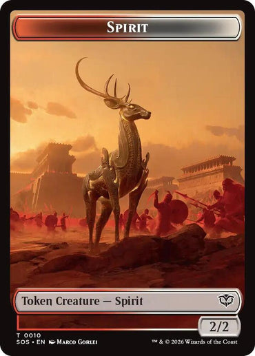 Copy // Spirit (0010) Double-Sided Token (Back)