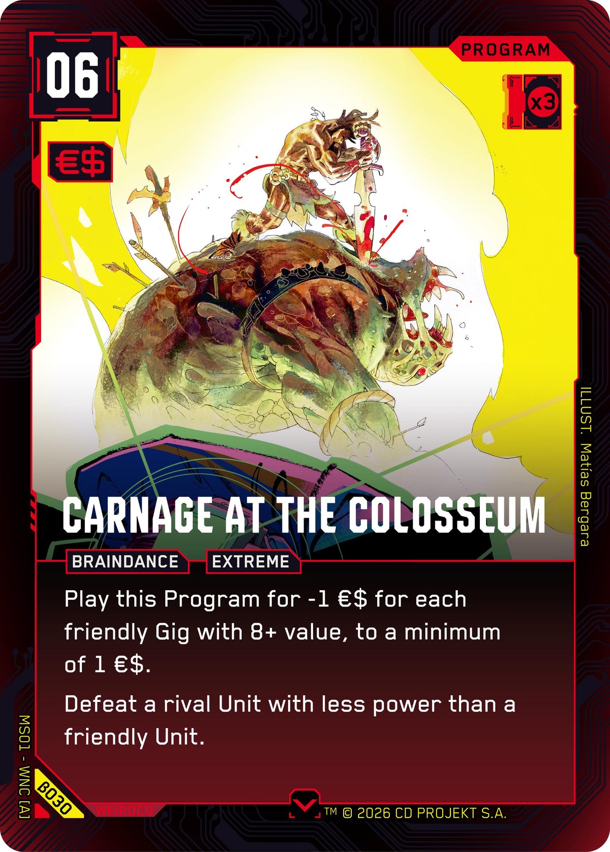 Carnage at the Colosseum