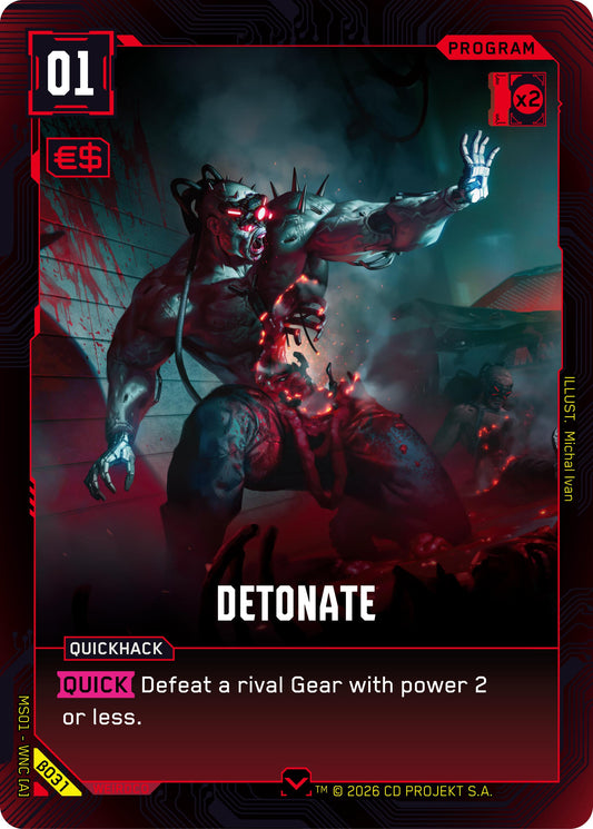 Detonate