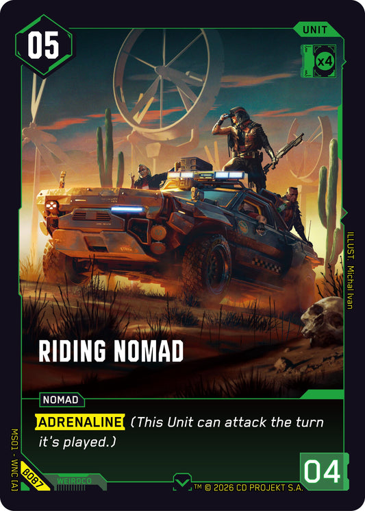 Riding Nomad