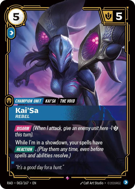 Kai'Sa, Rebel