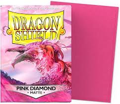 Dragon Shield: Standard 100ct Sleeves - Pink Diamond (Matte)