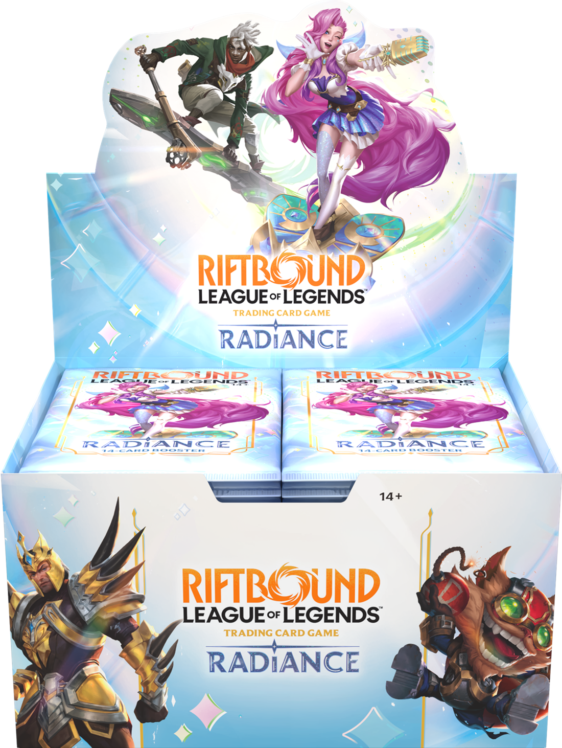 RIFTBOUND LEAGUE OF LEGENDS TCG RADIANCE BOOSTER DISPLAY ***PREORDER***
