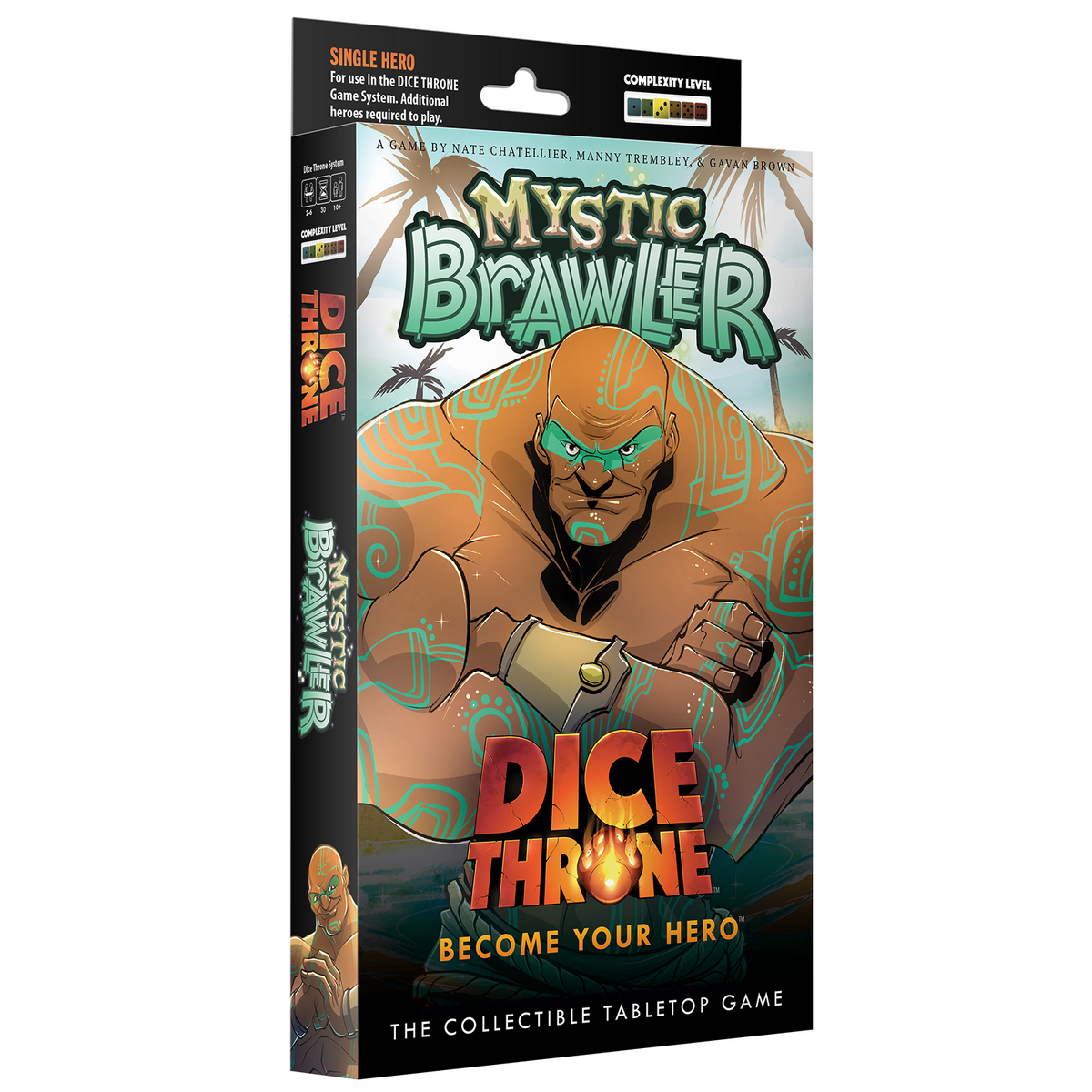 Dice Throne Mystic Brawler Hero Pack — boîte officielle (anglais)