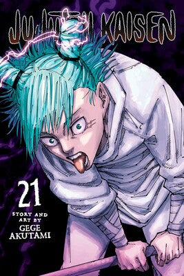 Couverture officielle anglaise — Jujutsu Kaisen 21