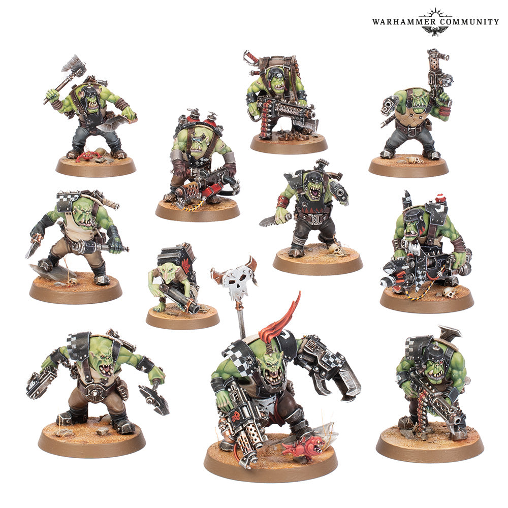 Visuel officiel Games Workshop : Orks — Boyz