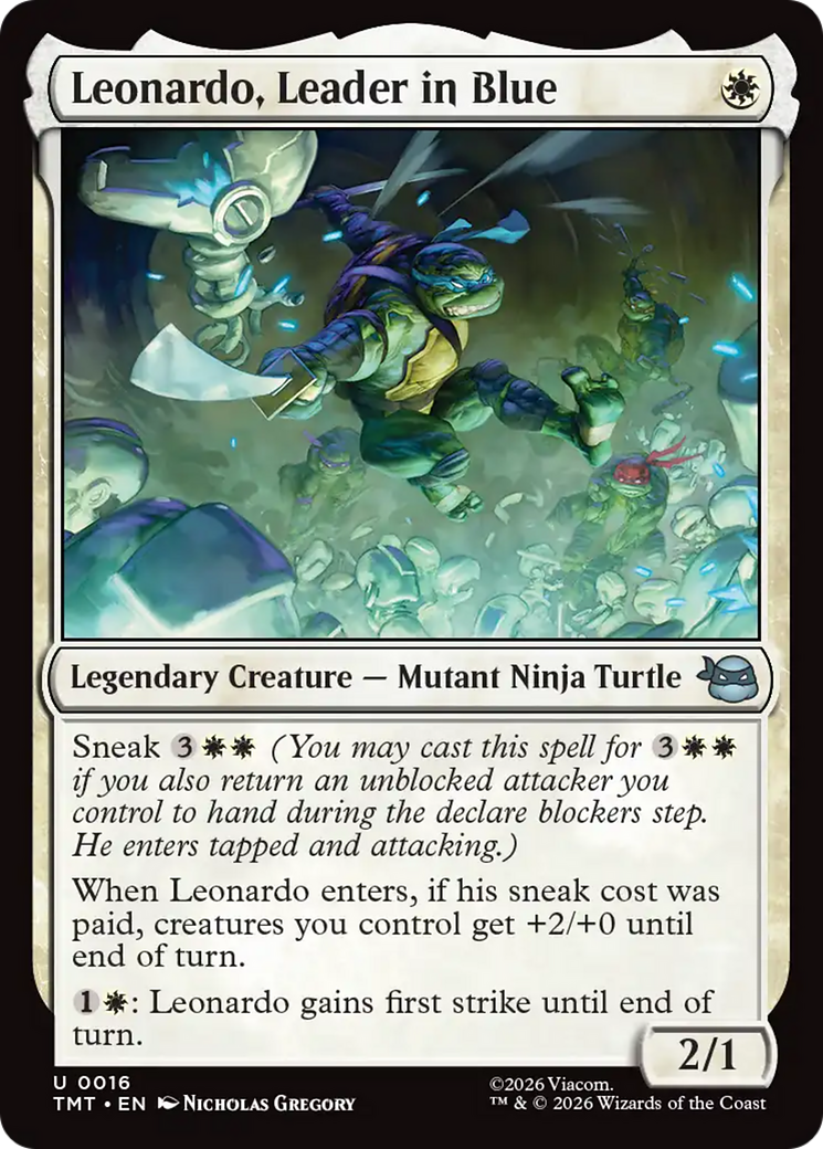 Leonardo, Leader in Blue [TMT - 16]