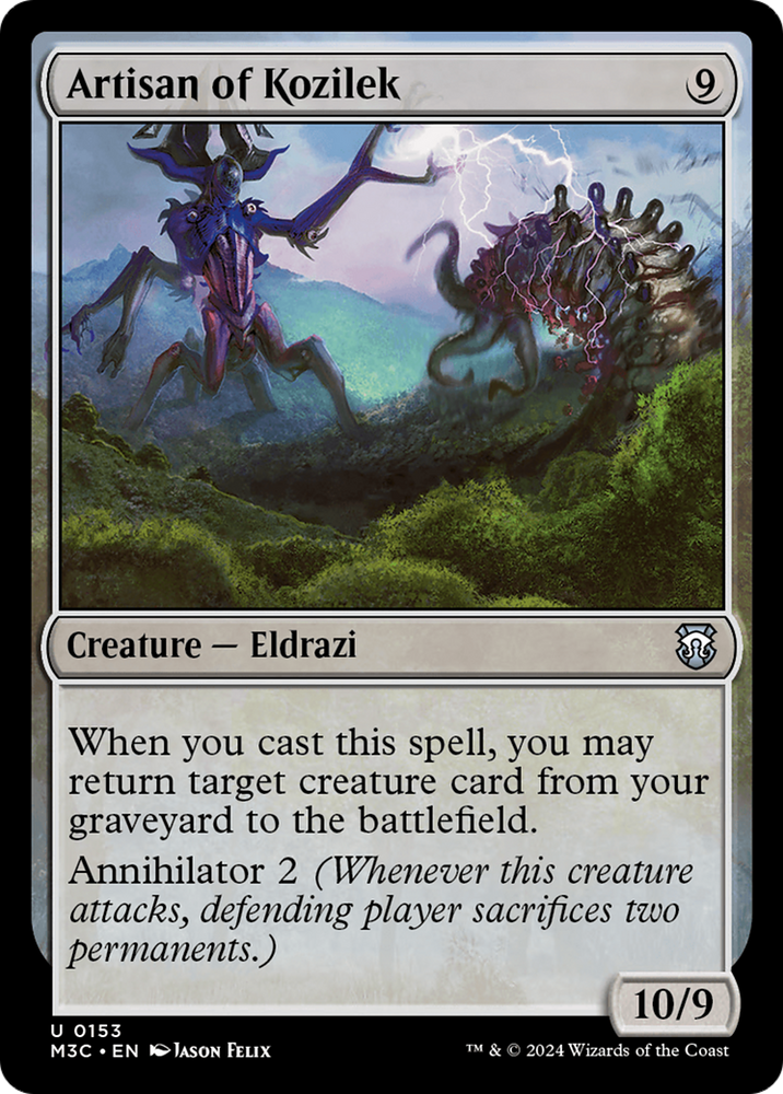 Artisan of Kozilek (Ripple Foil) [Modern Horizons 3 Commander]