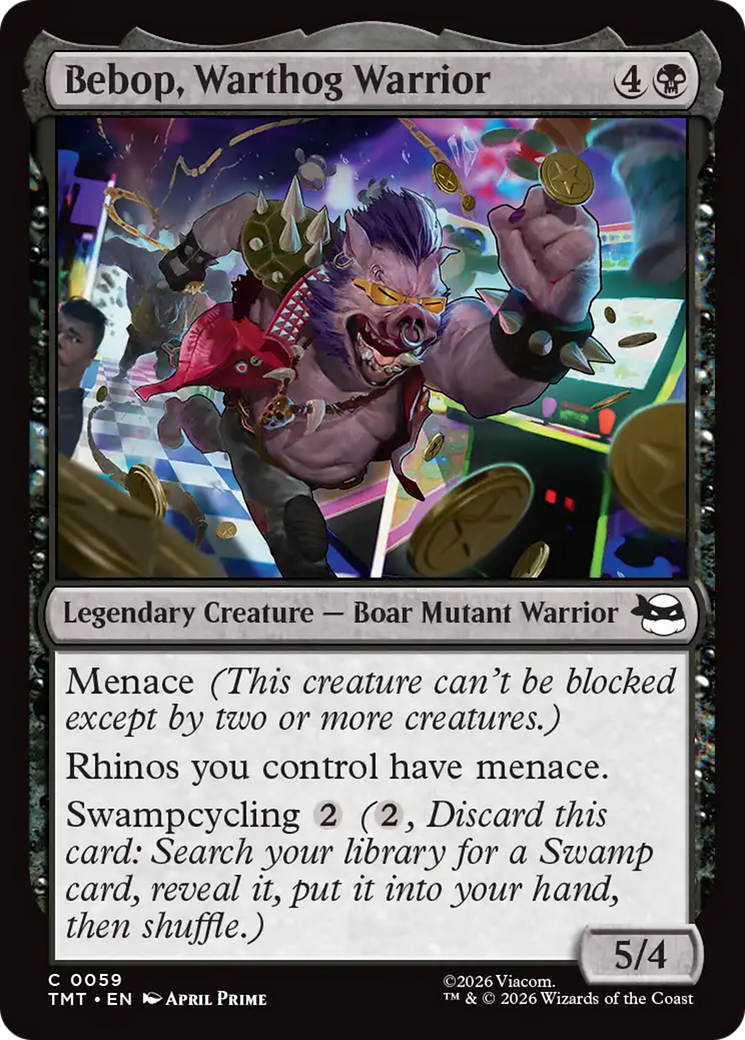 Bebop, Warthog Warrior [TMT - 59]