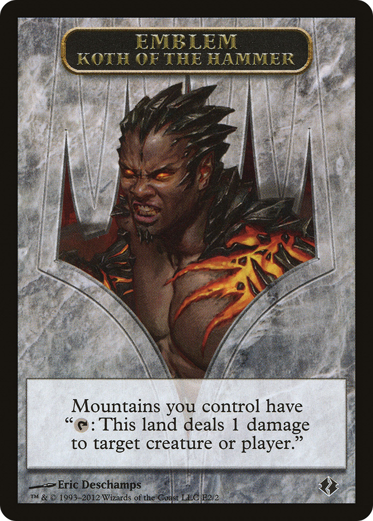 Gaia's Dark Hammer - Colossus Hammer [Secret Lair Drop Series]