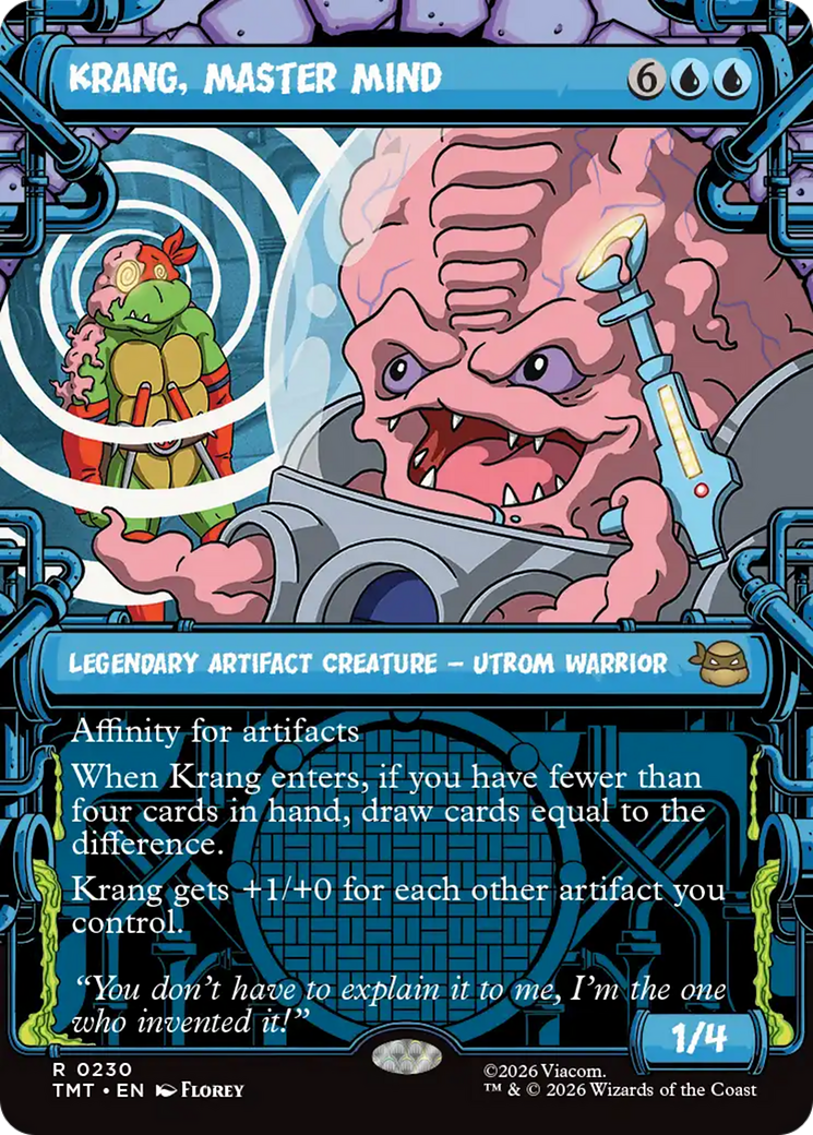 Krang, Master Mind (Showcase) [TMT - 230]