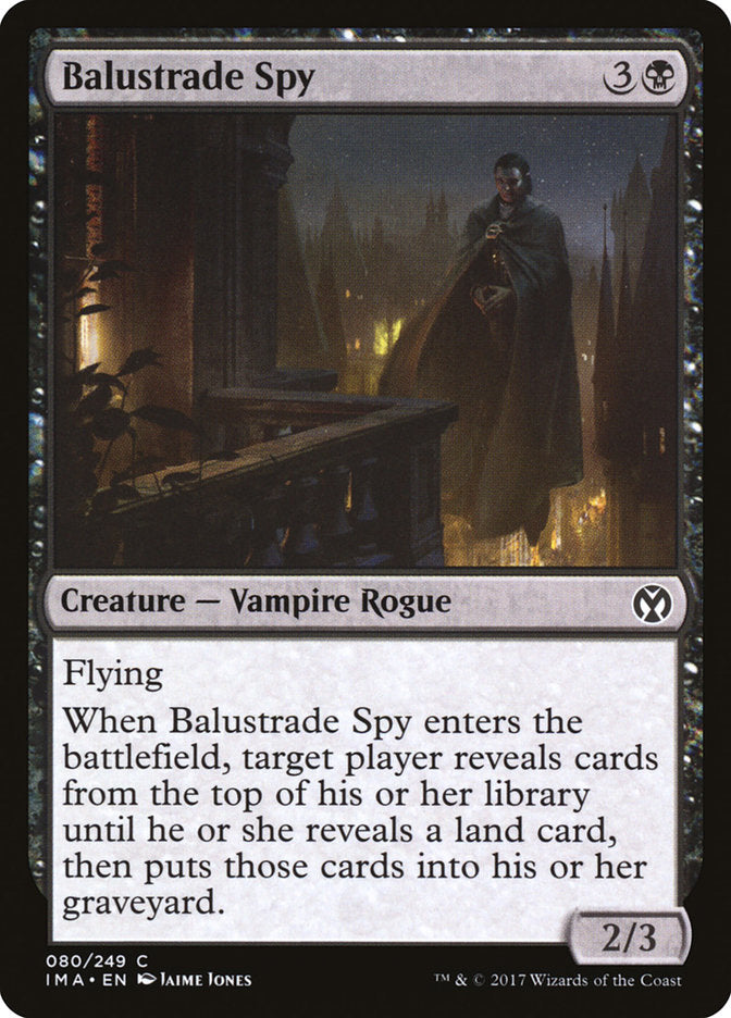 Balustrade Spy [IMA - 80]