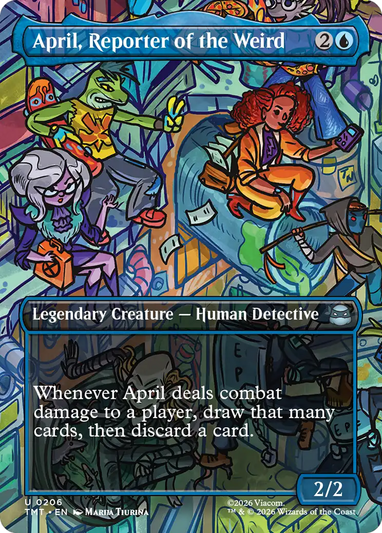 April, Reporter of the Weird (Borderless) [TMT - 206]
