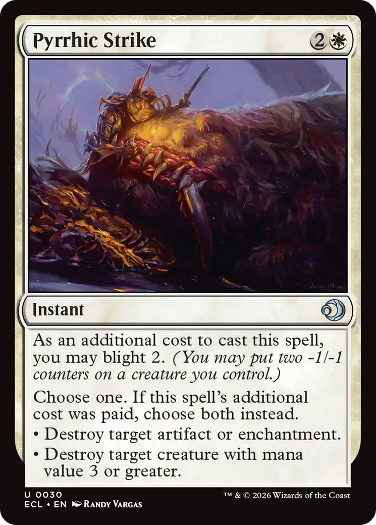 Pyrrhic Strike [ECL - 30]