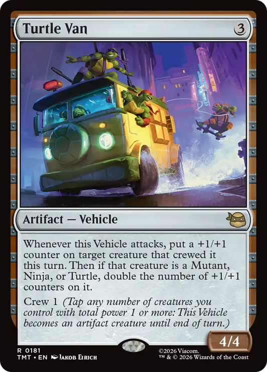 Turtle Van [TMT - 181]