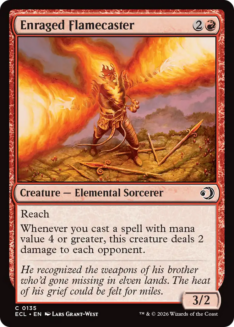 Enraged Flamecaster [ECL - 135]