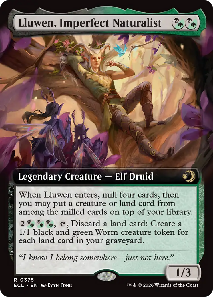 Lluwen, Imperfect Naturalist (Extended Art) [ECL - 375]