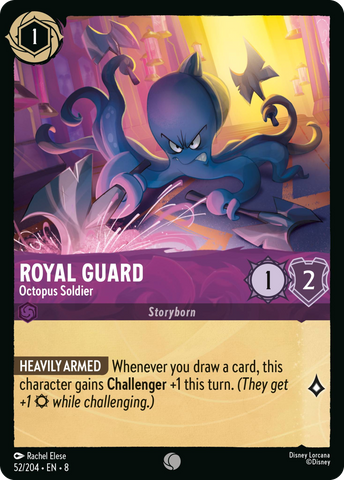Royal Guard - Octopus Soldier (52/204) [Reign of Jafar]