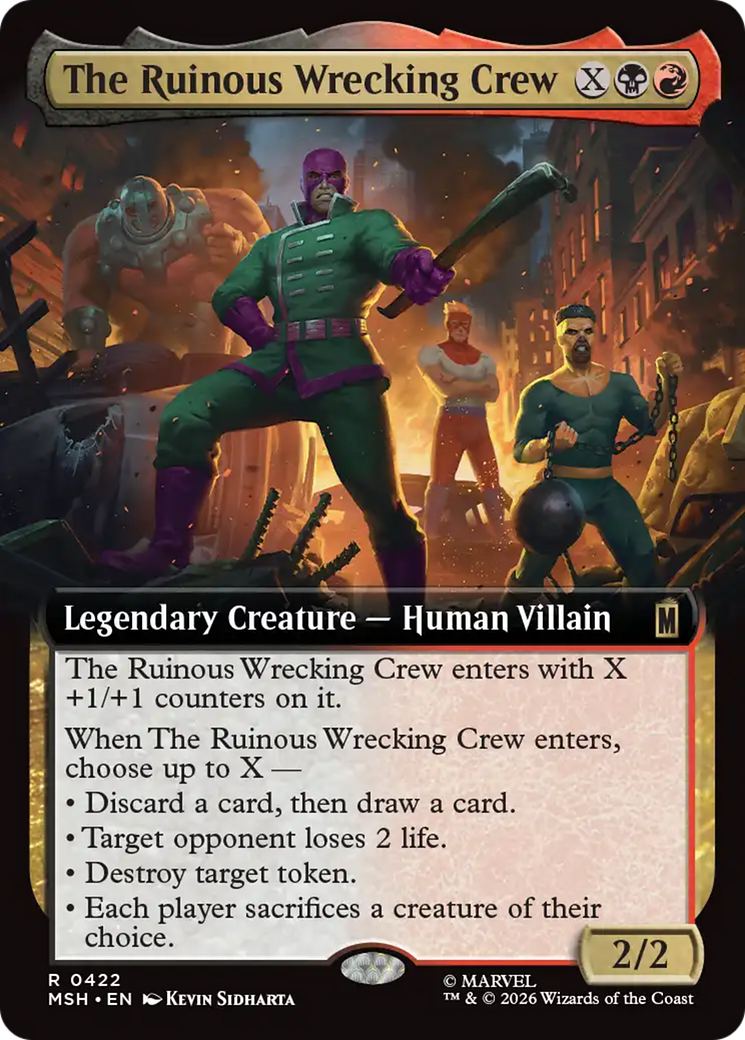 The Ruinous Wrecking Crew (Extended Art) [MSH - 422]