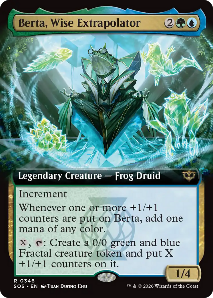 Berta, Wise Extrapolator (Extended Art) [SOS - 346]