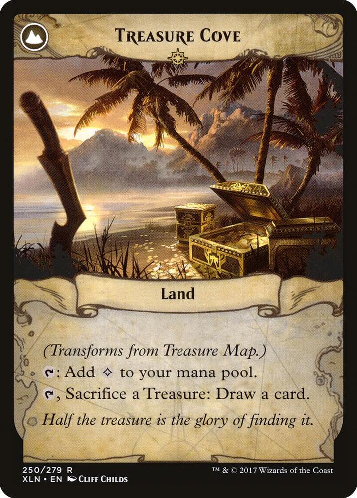 Treasure Map (Back)