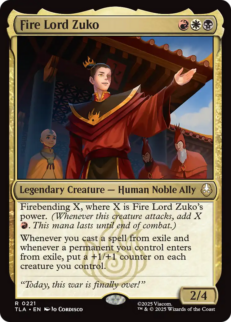 Fire Lord Zuko [TLA - 221]