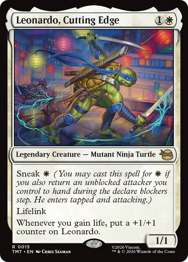 Leonardo, Cutting Edge [TMT - 15]