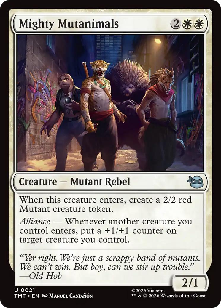 Mighty Mutanimals [TMT - 21]