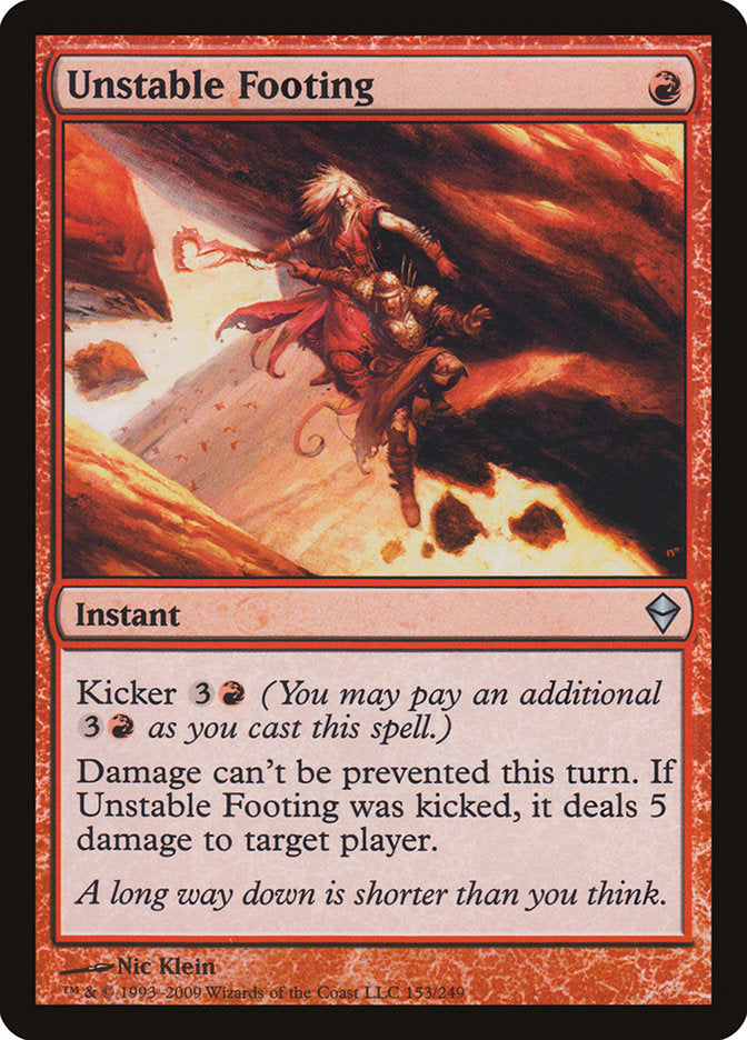 Unstable Footing [ZEN - 153]