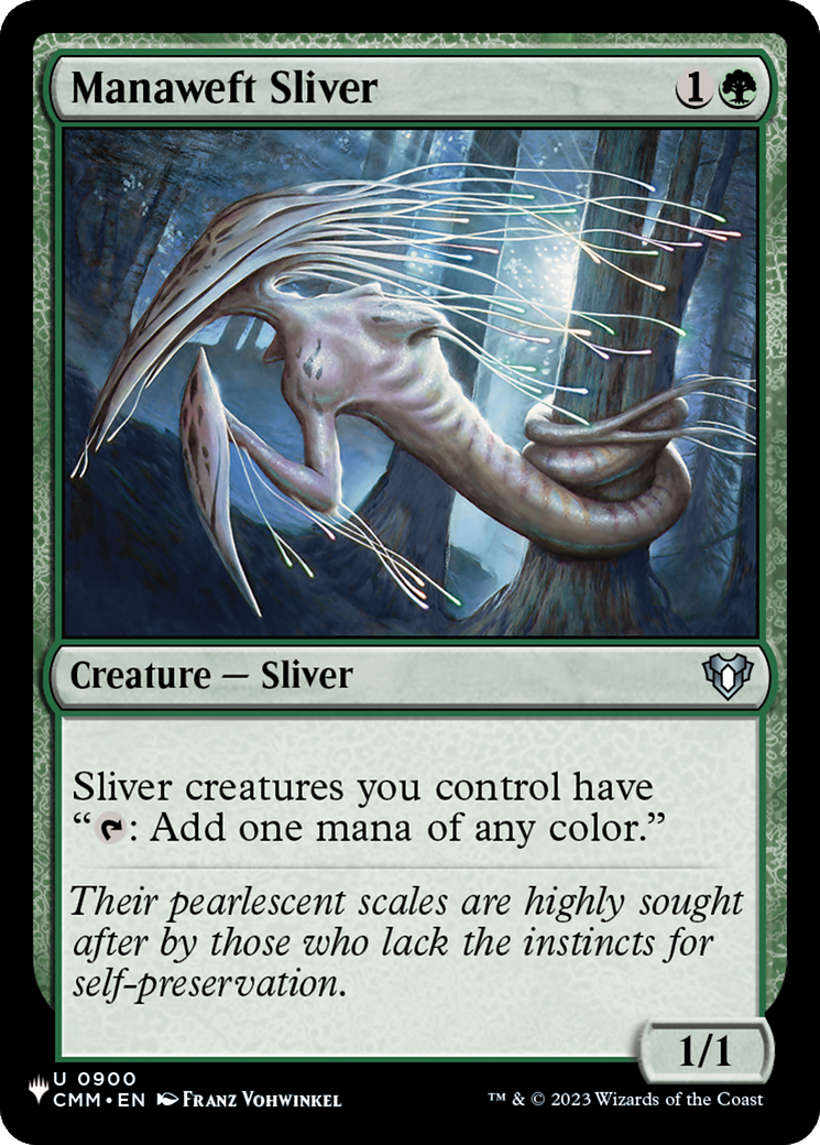 Manaweft Sliver (CMM) [The List]