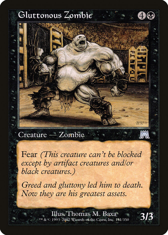 Gluttonous Zombie [ONS - 151]