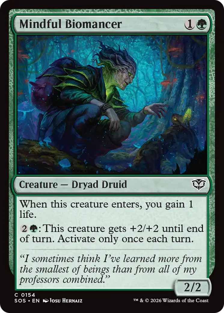 Mindful Biomancer [SOS - 154]