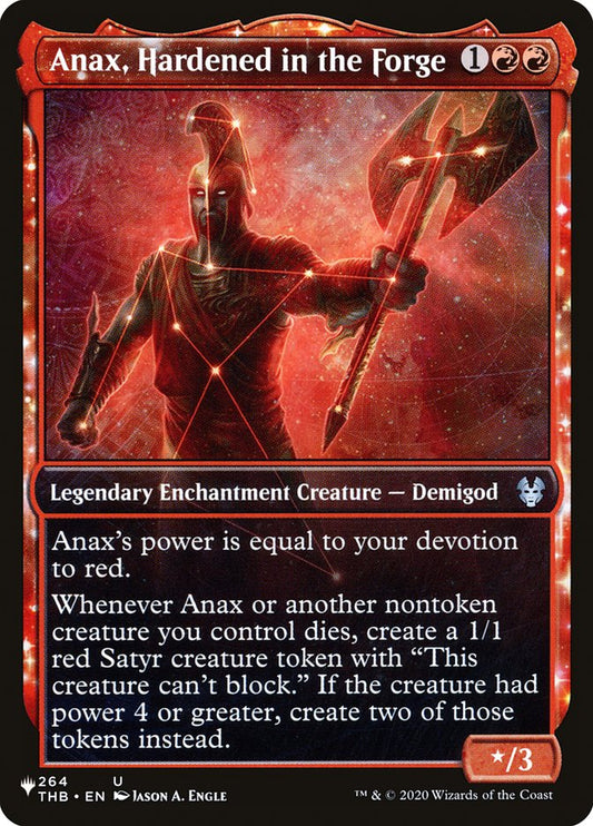 Anax, Hardened in the Forge (Showcase) [The List]