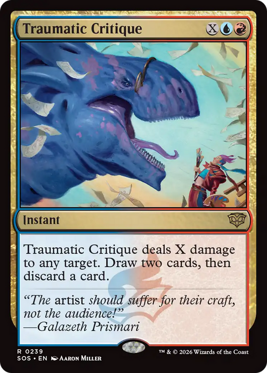 Traumatic Critique [SOS - 239]