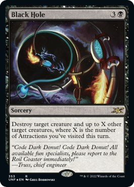 Black Hole (Galaxy Foil)